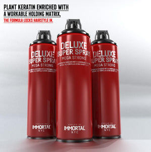 'Deluxe Super Strong Hair Spray' Shine Look/500ml