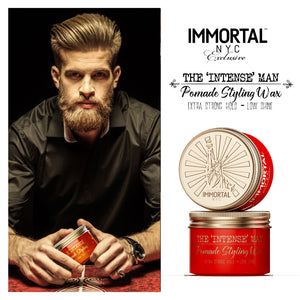 The "Intense" Man Pomade Styling Wax (travel-size)