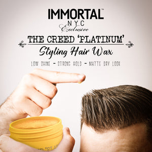 The "Creed" Platinum Cream Pomade (travel-size)