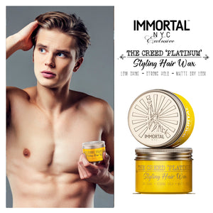 The Creed Platinum Styling Hair Wax (travel-size)