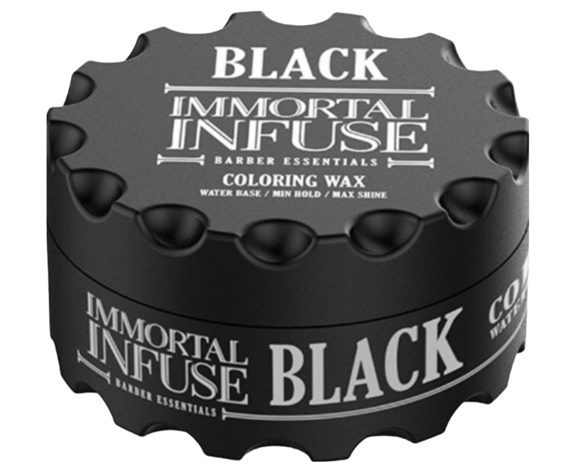 Coloring Hair Wax in Black
