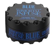 Coloring Hair Wax in Blue