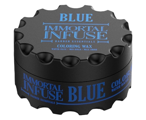Coloring Hair Wax in Blue