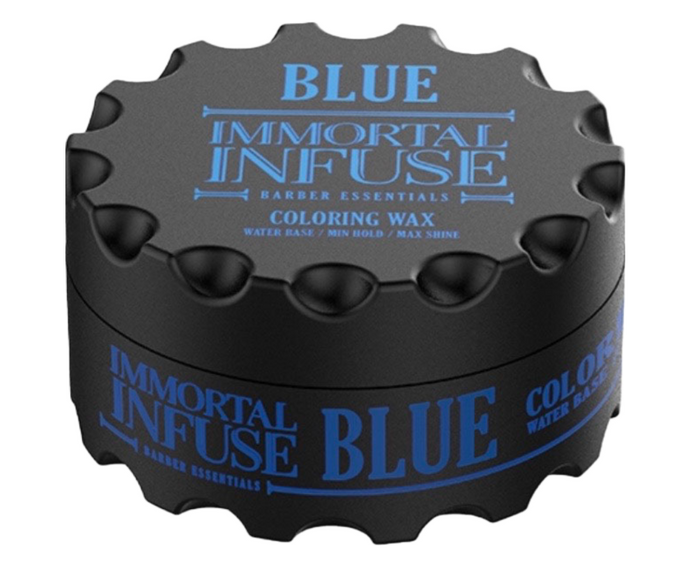 Coloring Hair Wax in Blue