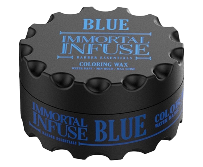 Coloring Hair Wax in Blue