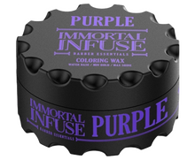 Coloring Hair Wax in Purple