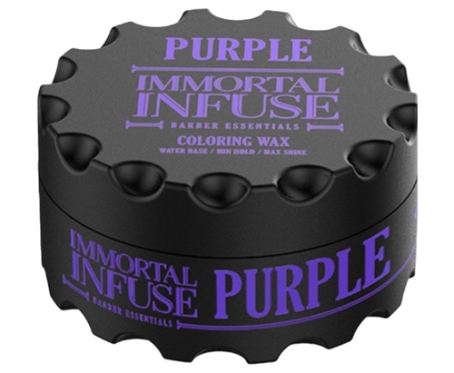 Coloring Hair Wax in Purple