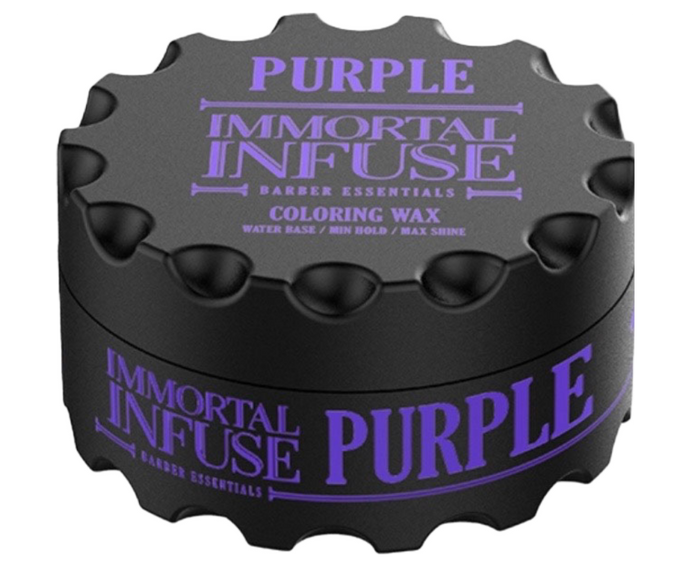 Coloring Hair Wax in Purple