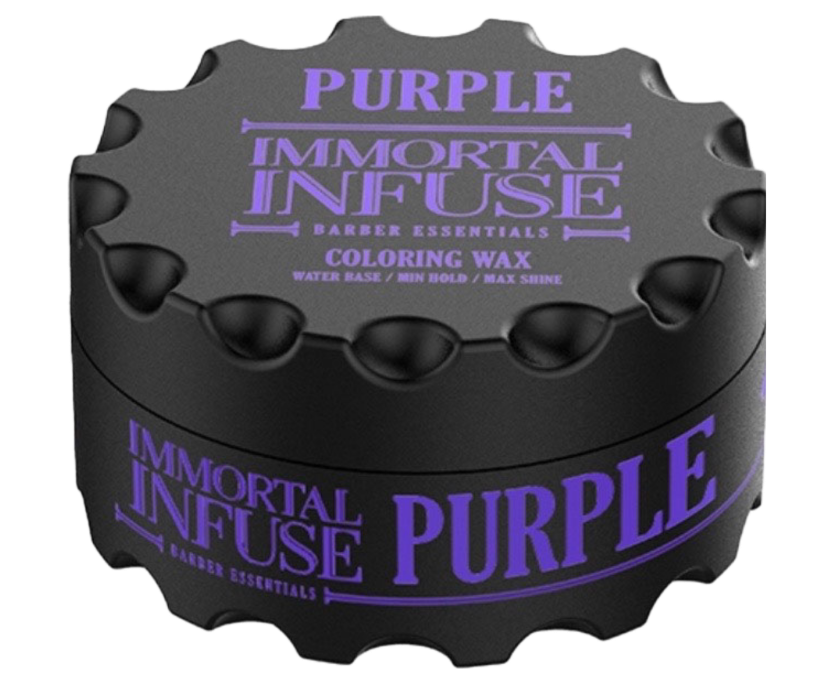 Coloring Hair Wax in Purple