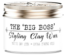 The "Big Boss" Styling Clay Wax (travel-size)