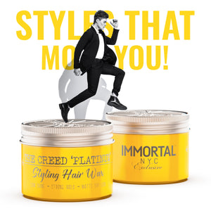 The Creed Platinum Styling Hair Wax (travel-size)
