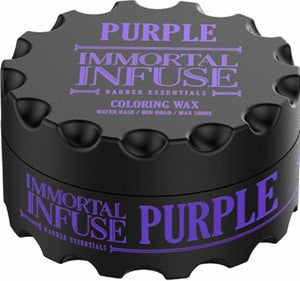 Coloring Hair Wax in Purple