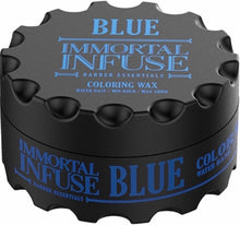 Coloring Hair Wax in Blue