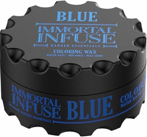 Coloring Hair Wax in Blue