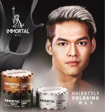 Coloring Hair Wax in Black
