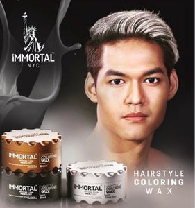 Coloring Hair Wax in Black