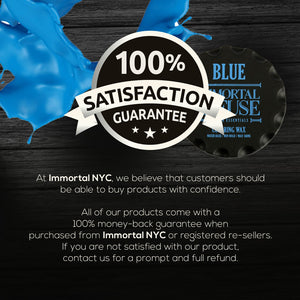 Coloring Hair Wax in Blue