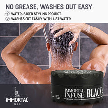 Coloring Hair Wax in Black