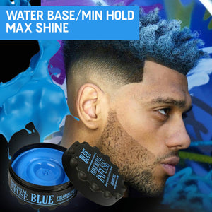 Coloring Hair Wax in Blue
